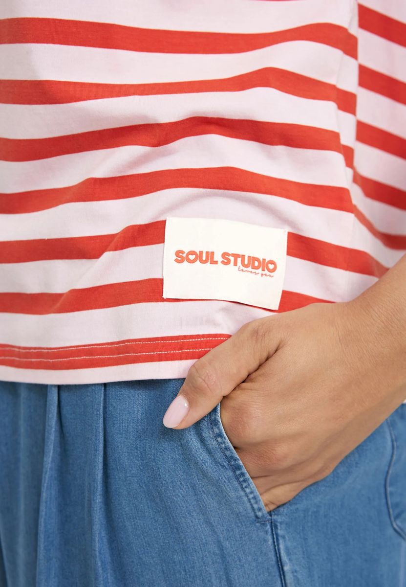 Oversize T-Shirt Soul Studio Striped