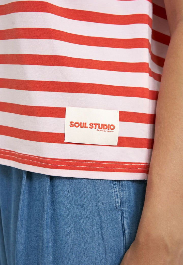Oversize T-Shirt Soul Studio Striped