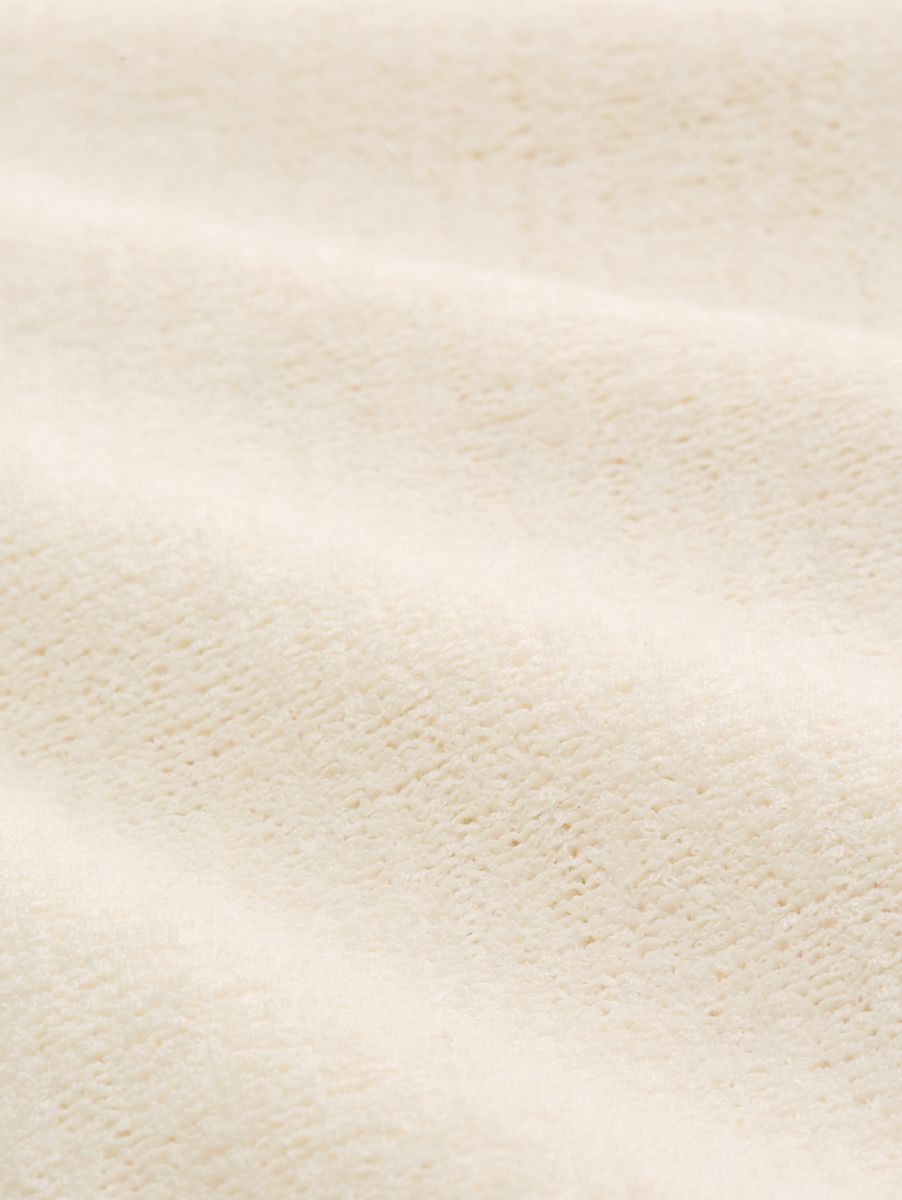 Relaxed Fit Strickpullover mit U-Boot-Ausschnitt