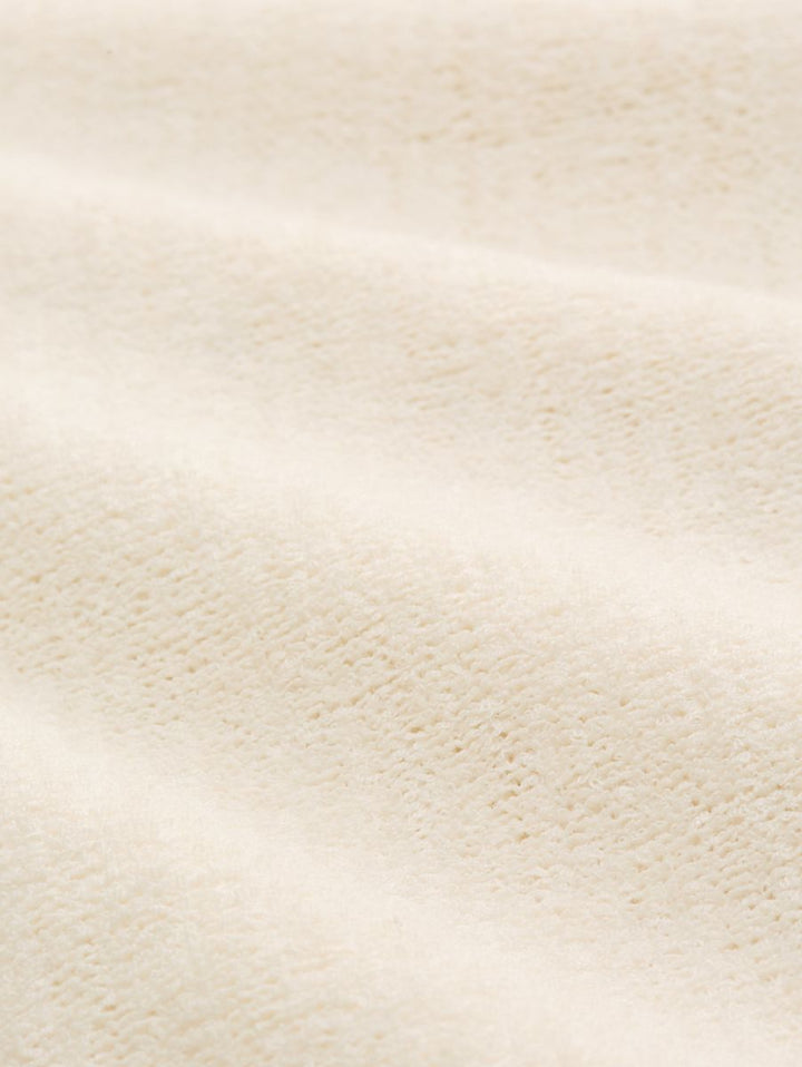 Relaxed Fit Strickpullover mit U-Boot-Ausschnitt