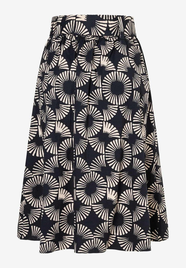 Baumwollrock mit Print