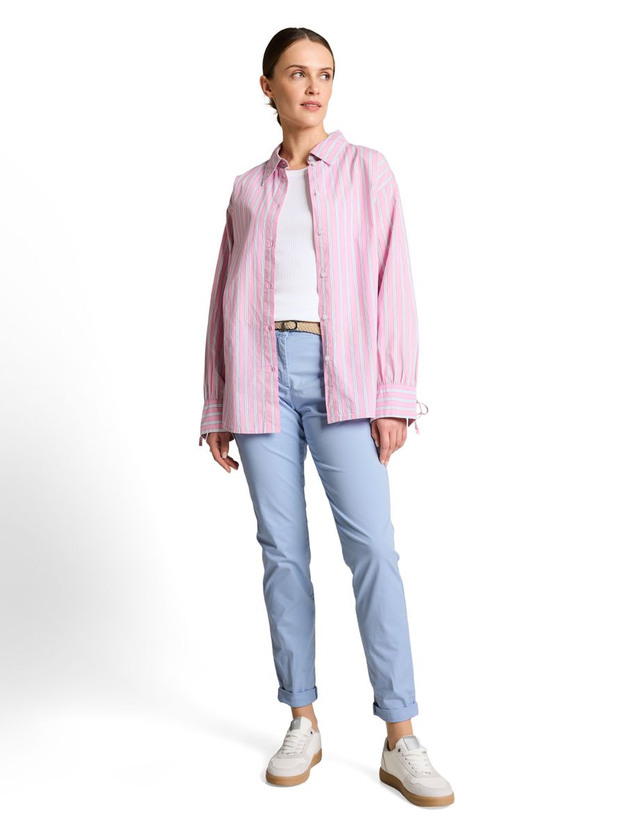 Slim Chino Hose mit Gürtel