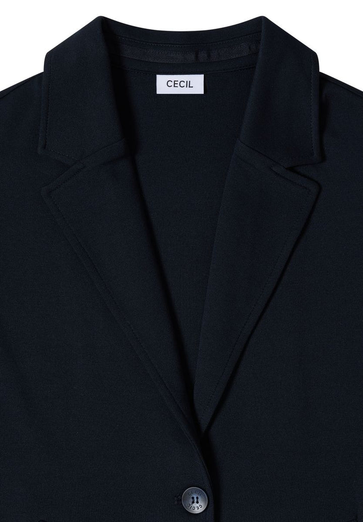 Basic Blazer mit Reverskragen