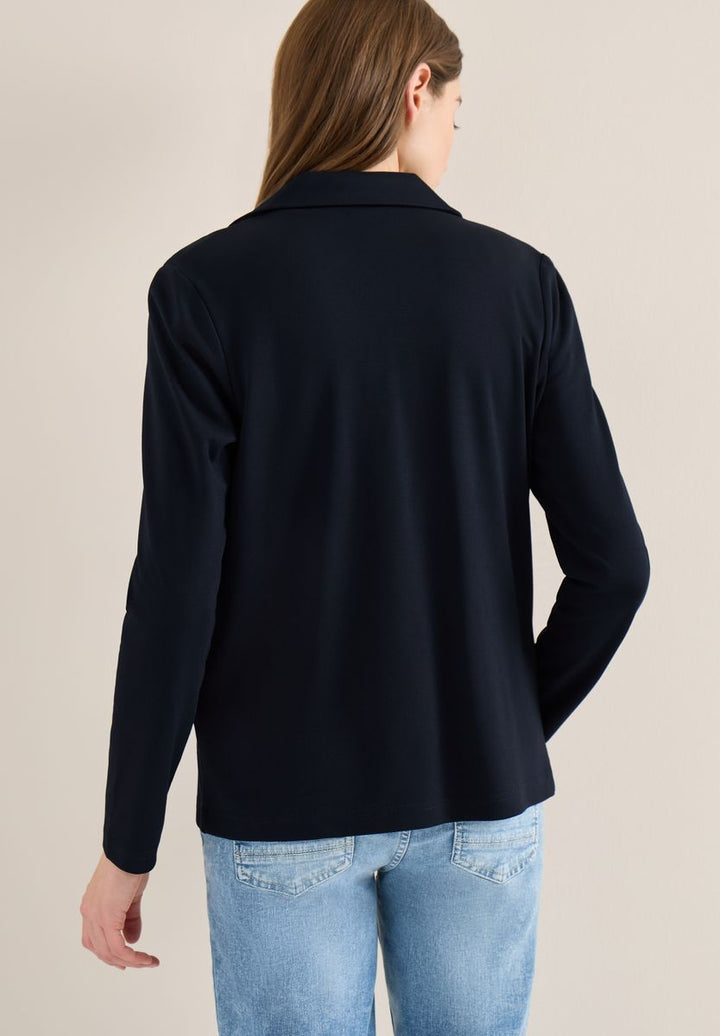 Basic Blazer mit Reverskragen