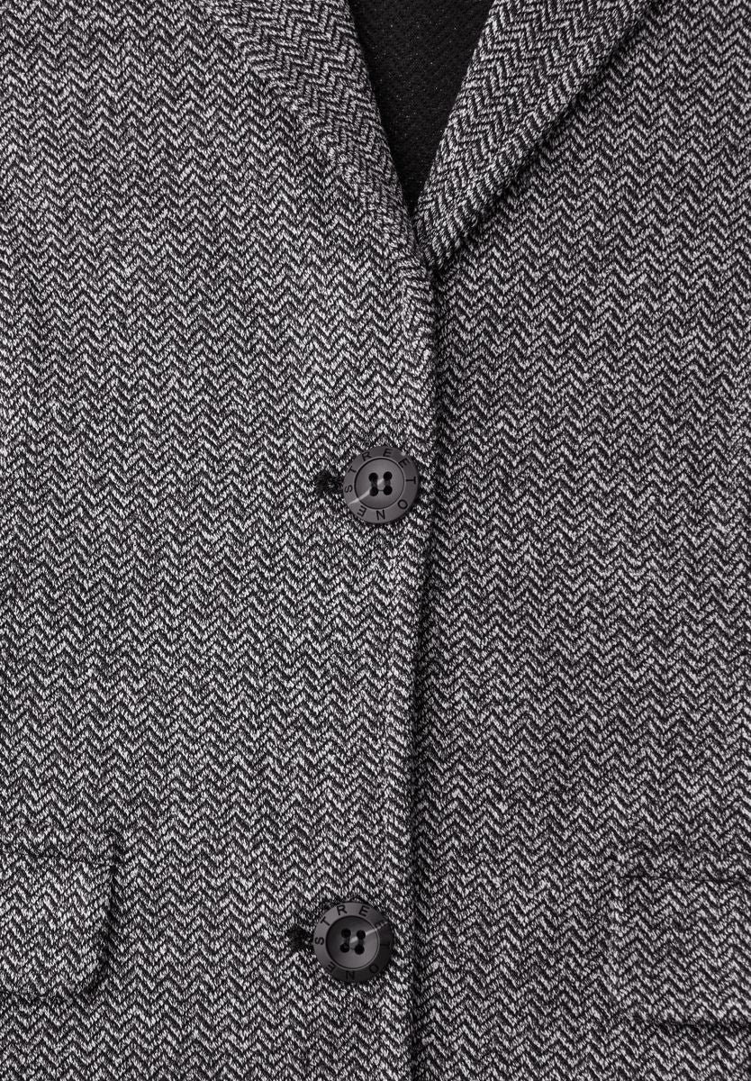 Basic Blazer mit Reverskragen