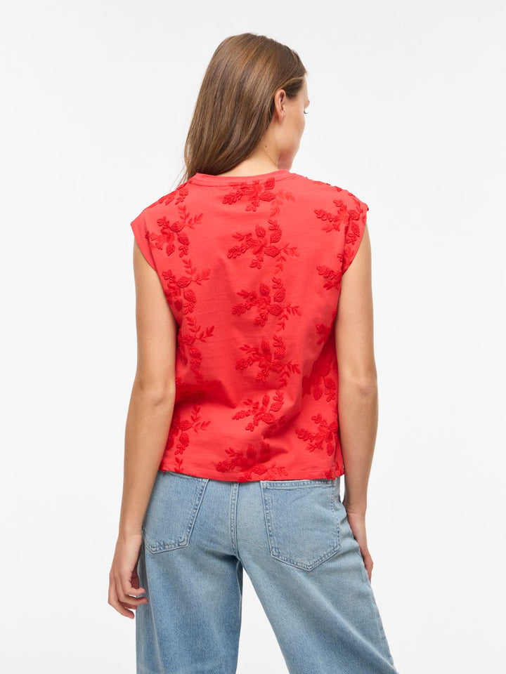 VINAYLA O-NECK S/L TOP/1