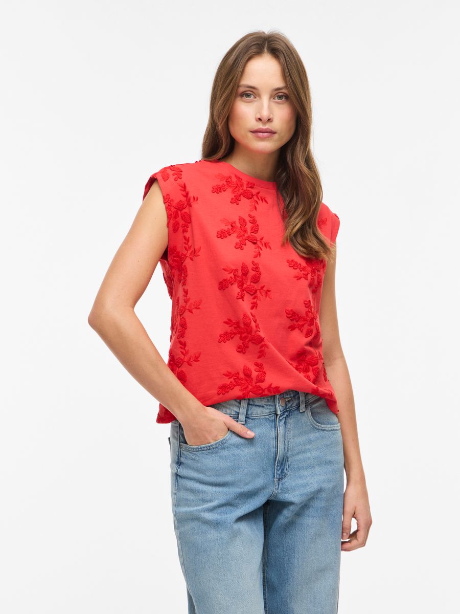 VINAYLA O-NECK S/L TOP/1