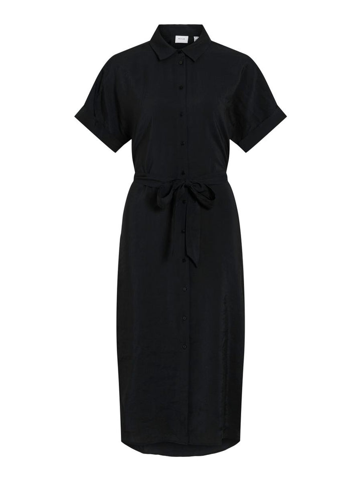 VIHULA S/S MIDI SHIRT DRESS - NOOS