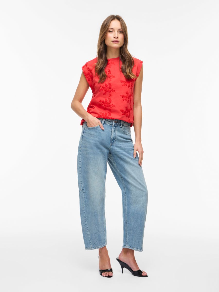 VINAYLA O-NECK S/L TOP/1