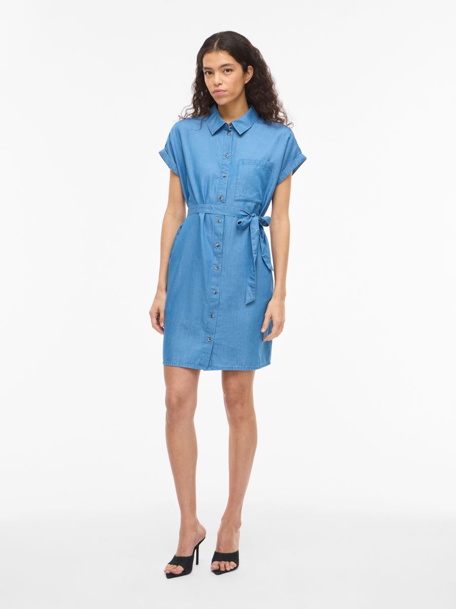 VINORI S/S SHIRT DRESS - NOOS