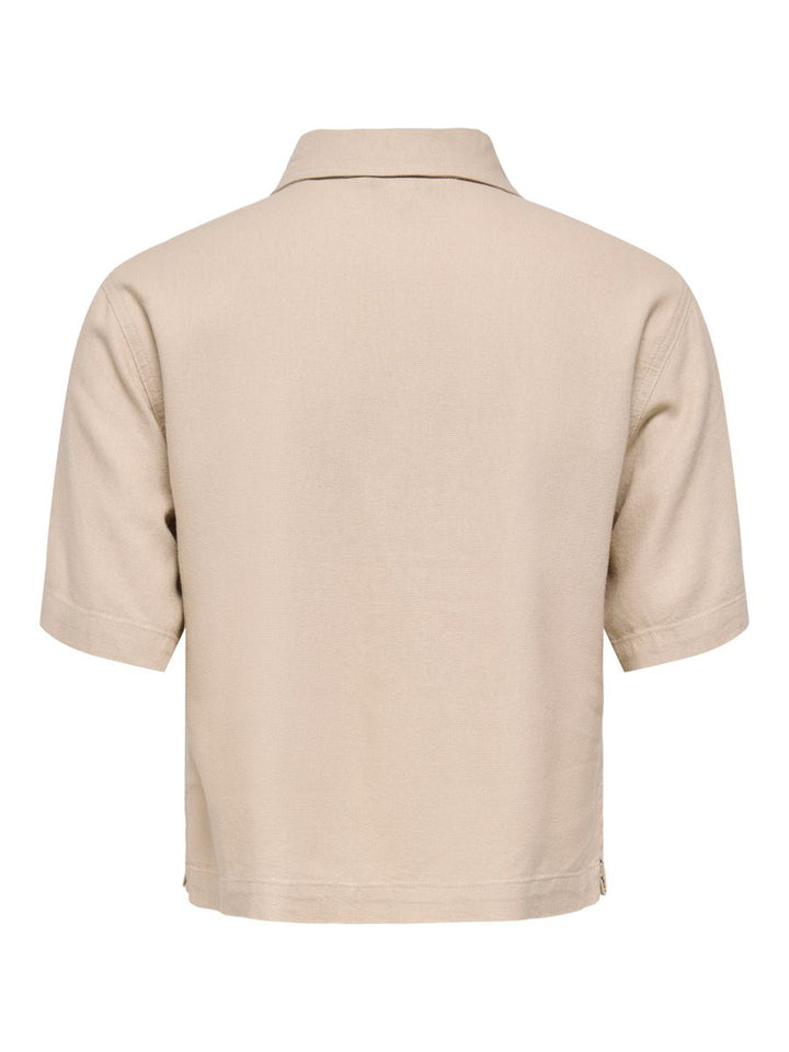 ONLGOA S/S LINEN BL SHIRT CC PNT