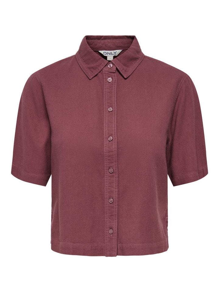 ONLGOA S/S LINEN BL SHIRT CC PNT
