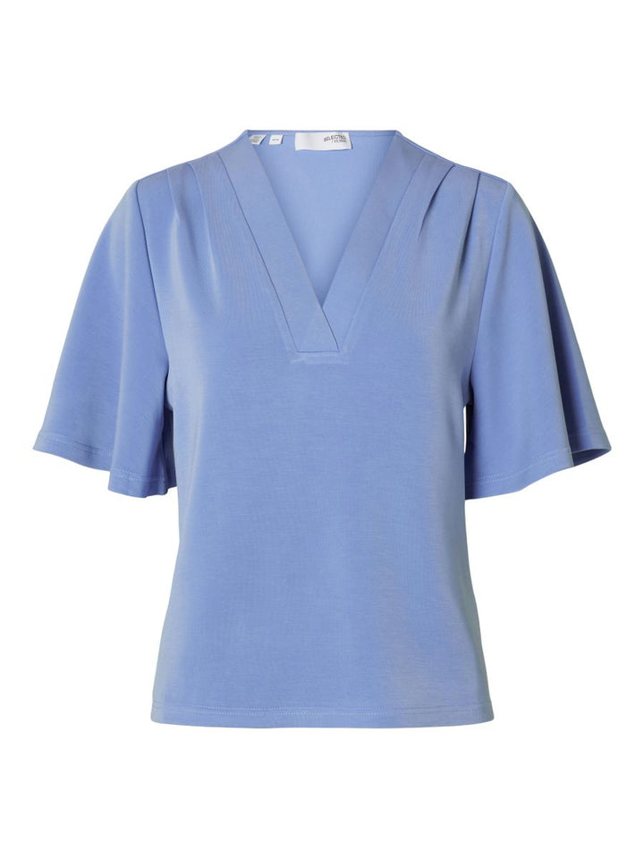 SLFTENNY SS V-NECK TOP NOOS