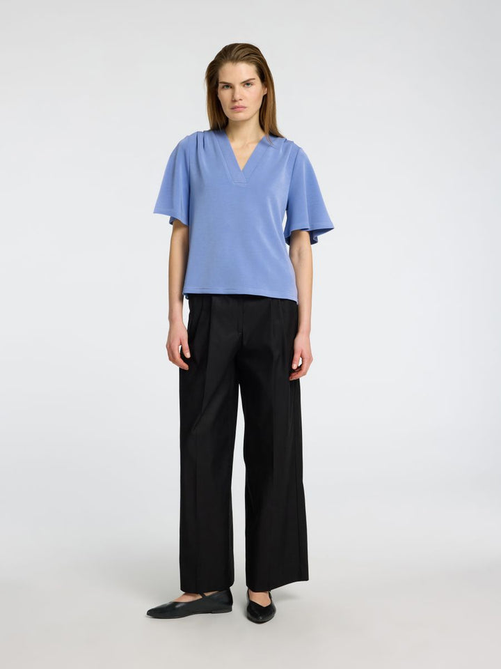 SLFTENNY SS V-NECK TOP NOOS