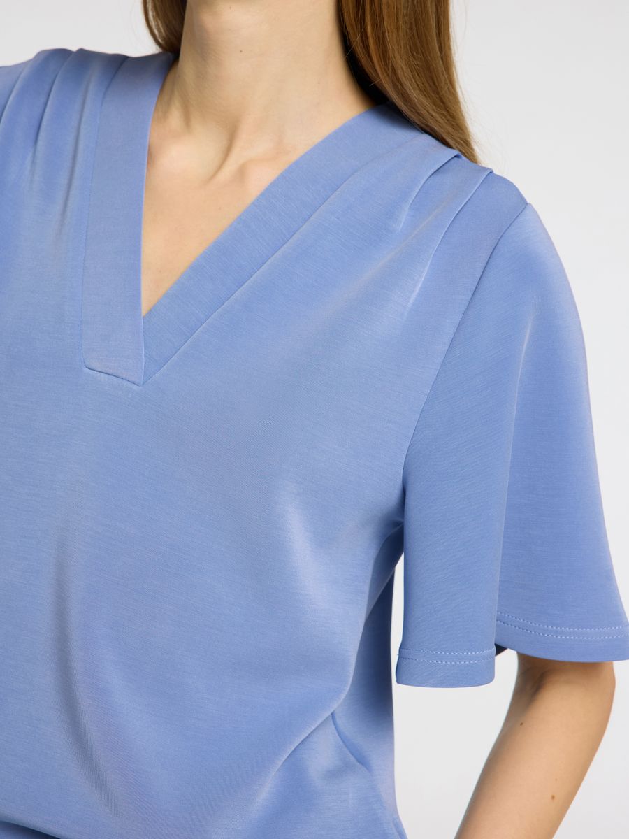 SLFTENNY SS V-NECK TOP NOOS