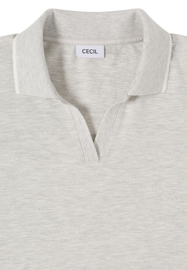 Kurzarm Poloshirt aus Piqué Ware