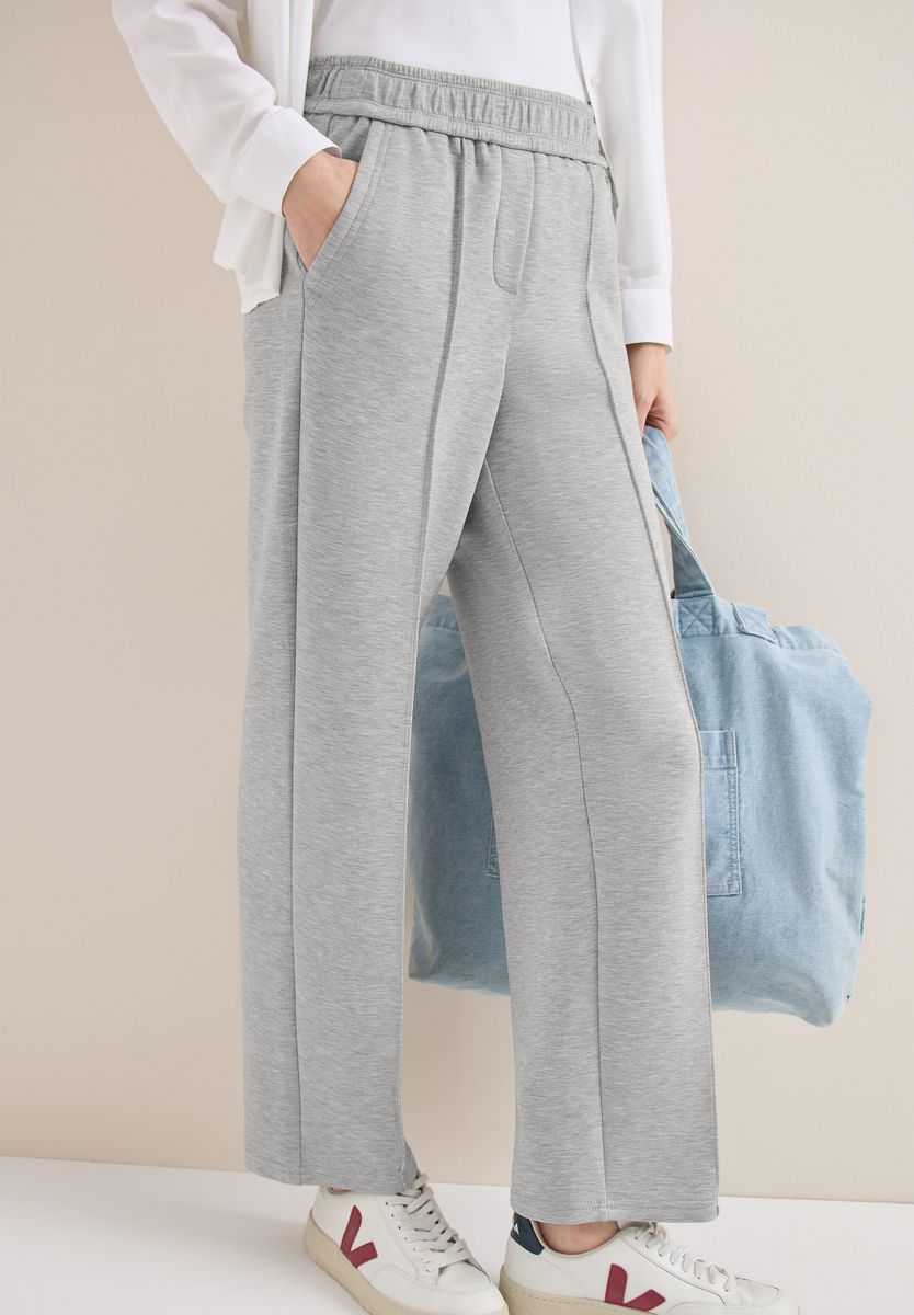 High Waist Straight Leg Hose