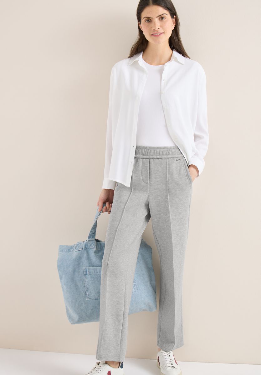 High Waist Straight Leg Hose