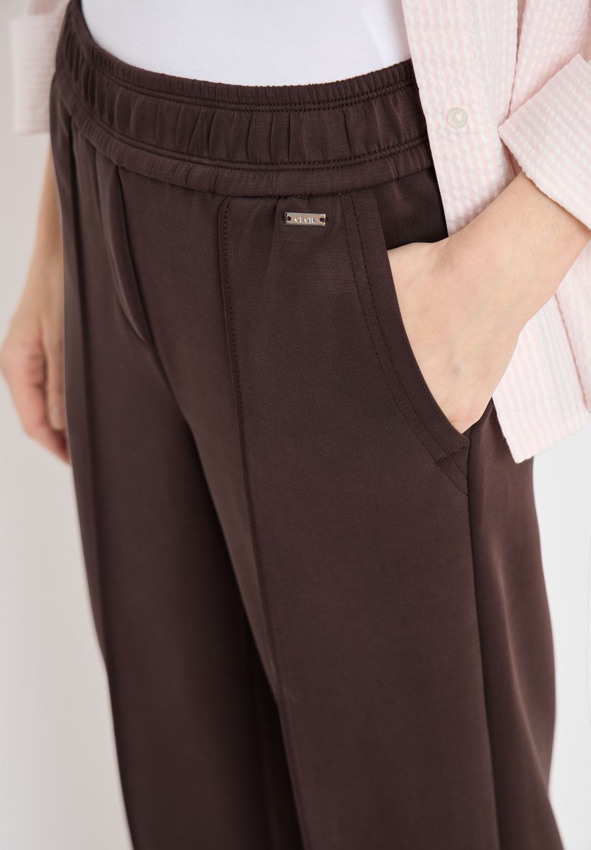 High Waist Straight Leg Hose