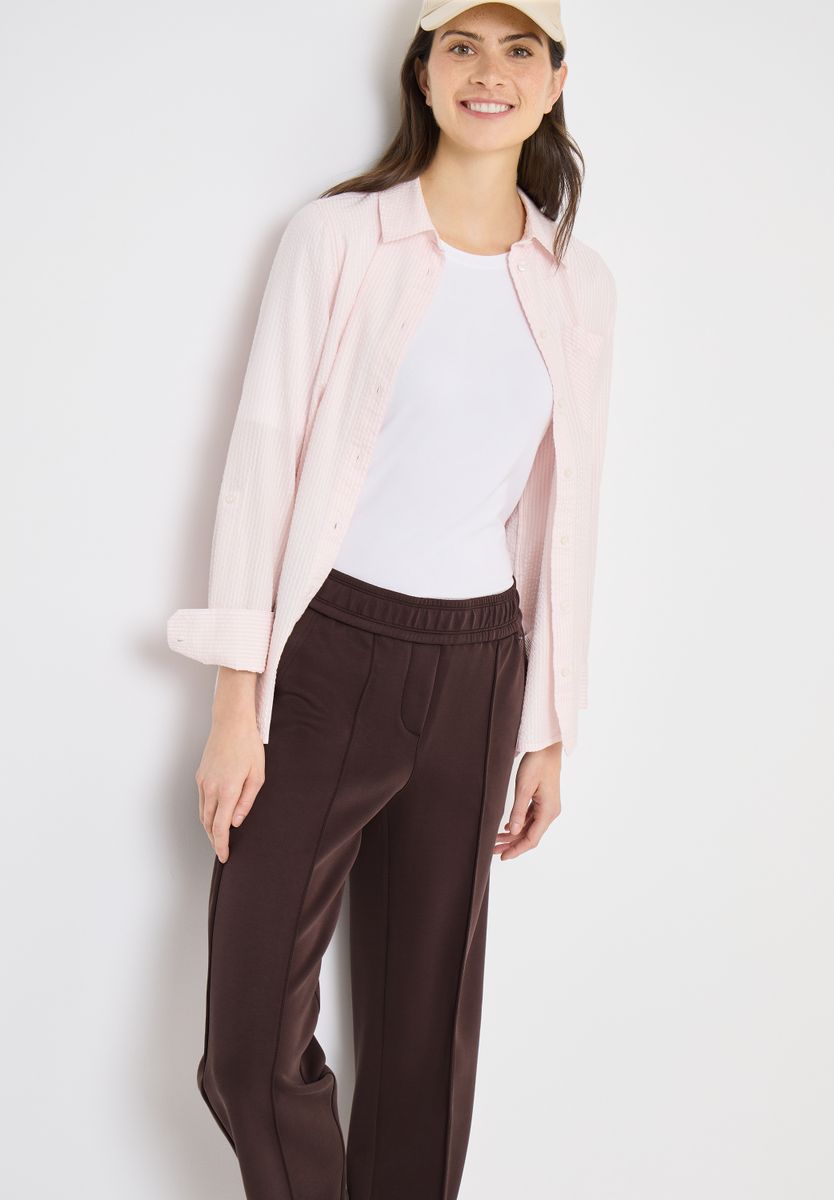 High Waist Straight Leg Hose