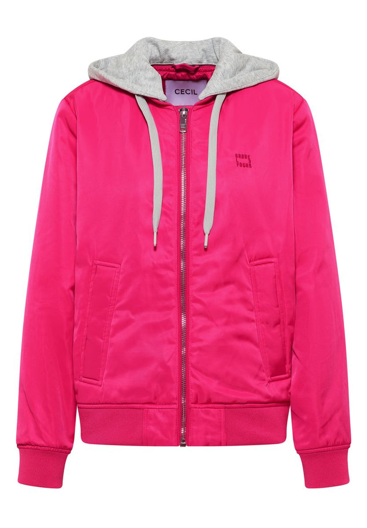Blouson mit abnehmbarer Sweat-Kapuze