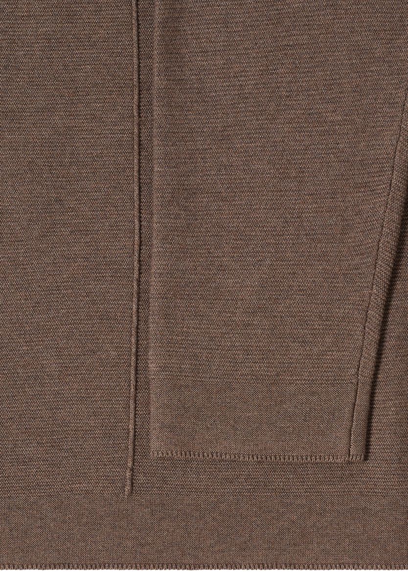 3/4-Arm Pullover mit Struktur