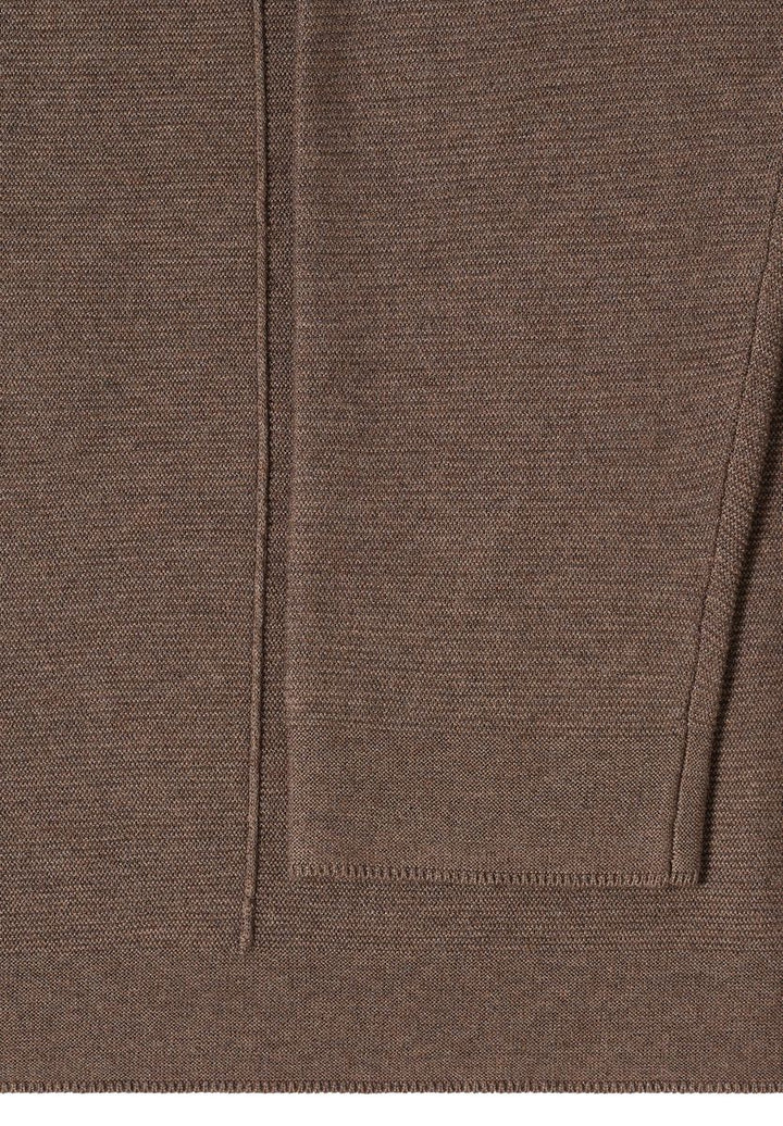 3/4-Arm Pullover mit Struktur