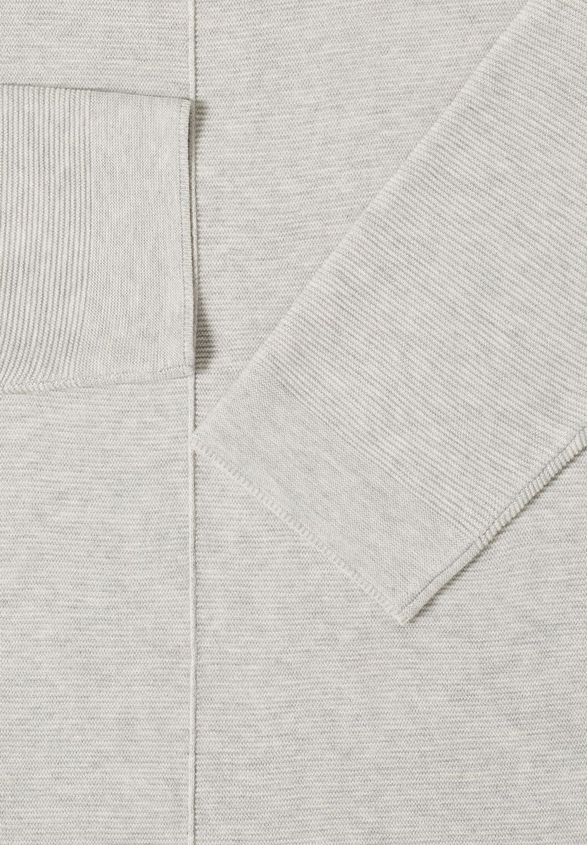 3/4-Arm Pullover mit Struktur