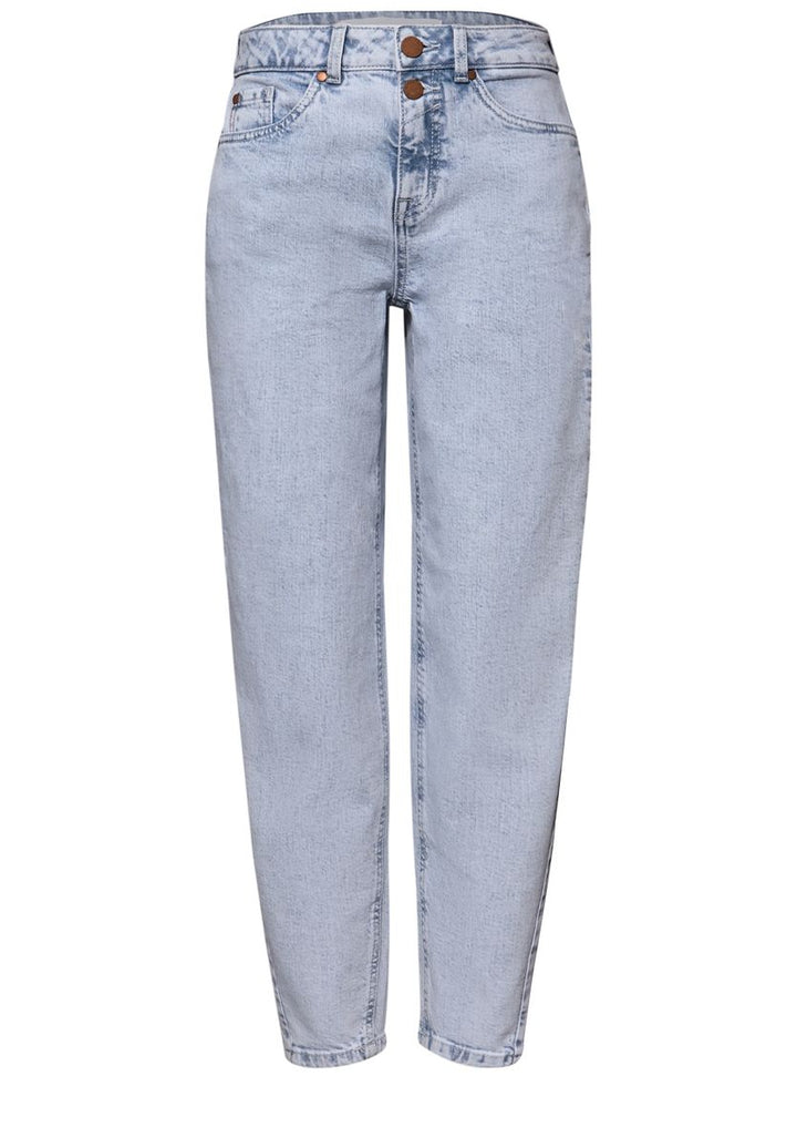 High Waist Barrel Leg Jeans im Loose Fit