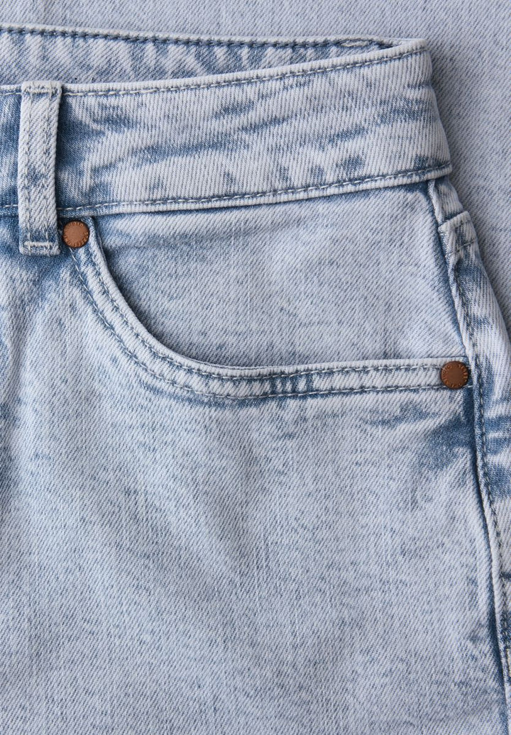 High Waist Barrel Leg Jeans im Loose Fit