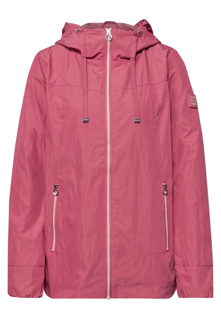 Jacke mit Kapuze und Zipper