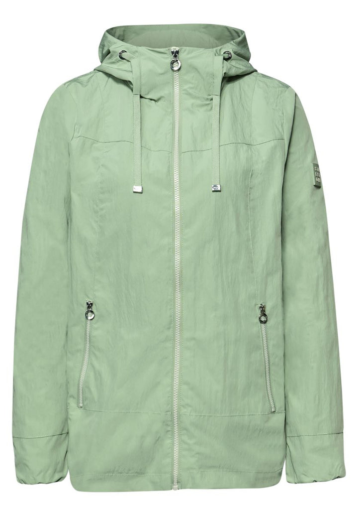 Jacke mit Kapuze und Zipper