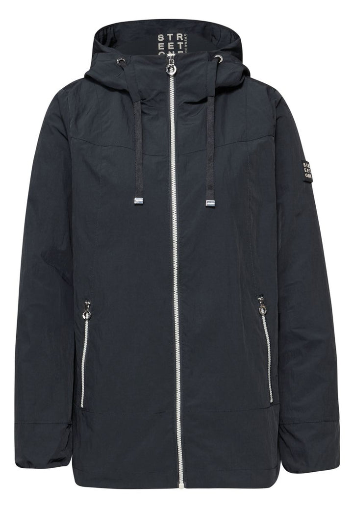 Jacke mit Kapuze und Zipper