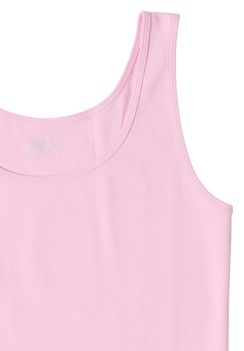 Basic Top aus reiner Baumwolle