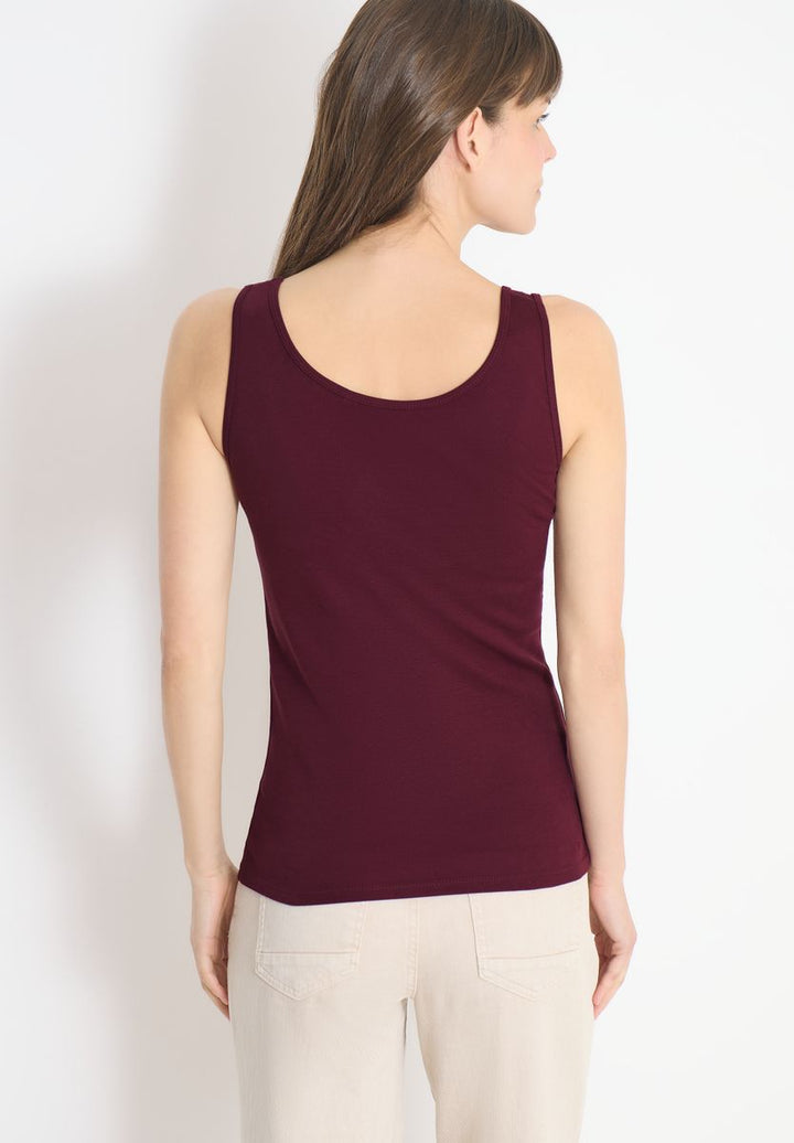Basic Top aus reiner Baumwolle