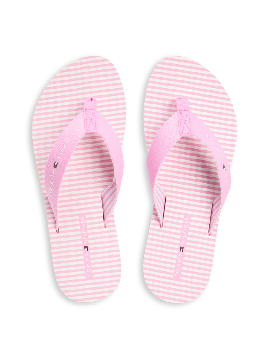 Webbing Strap Ithaca Stripe Flip-Flops