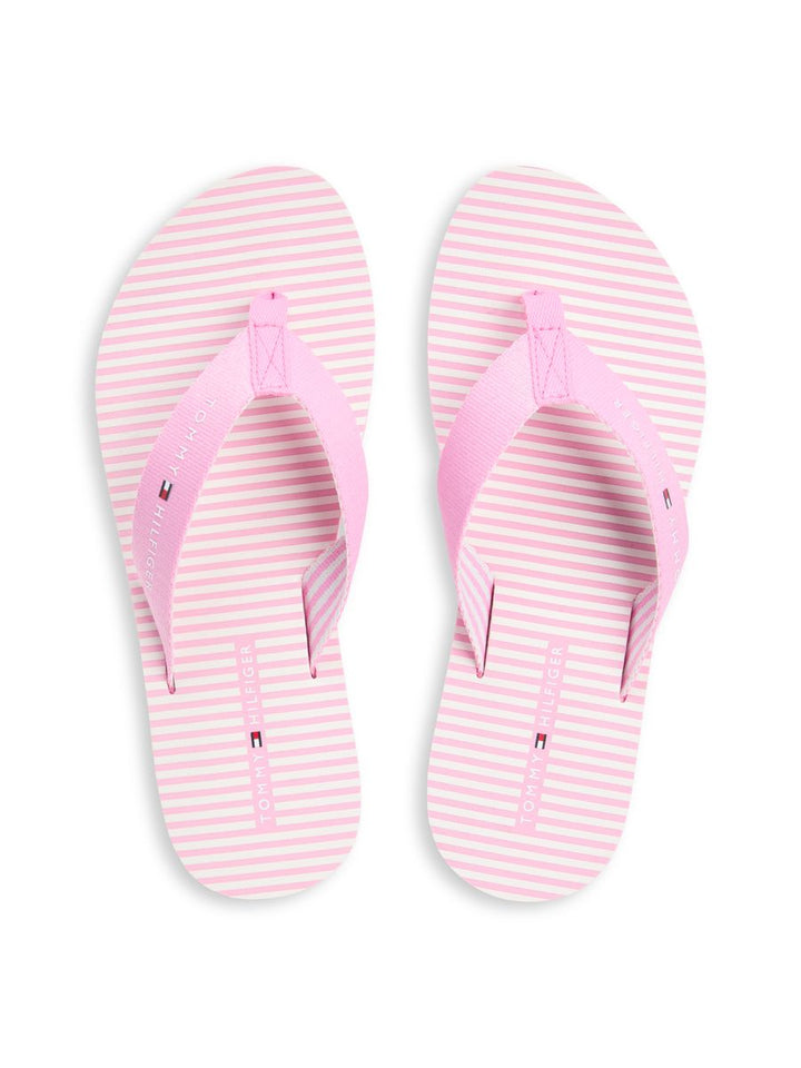 Webbing Strap Ithaca Stripe Flip-Flops