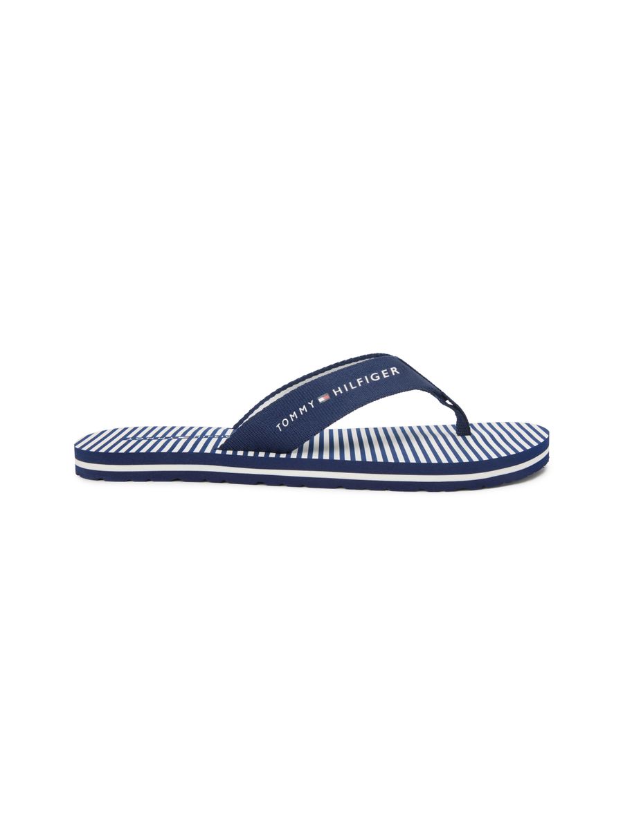 Webbing Strap Ithaca Stripe Flip-Flops