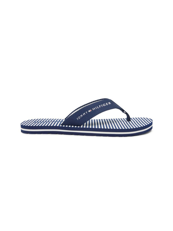 Webbing Strap Ithaca Stripe Flip-Flops