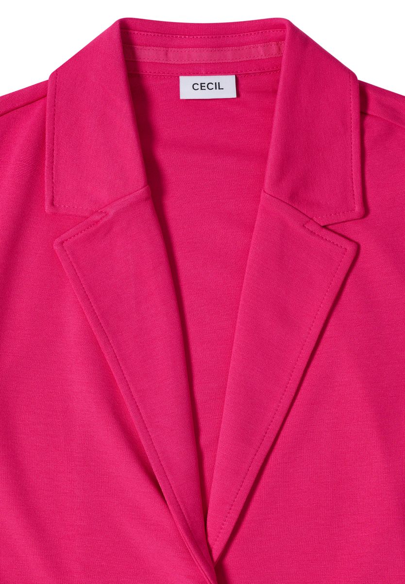 Basic Blazer mit Reverskragen