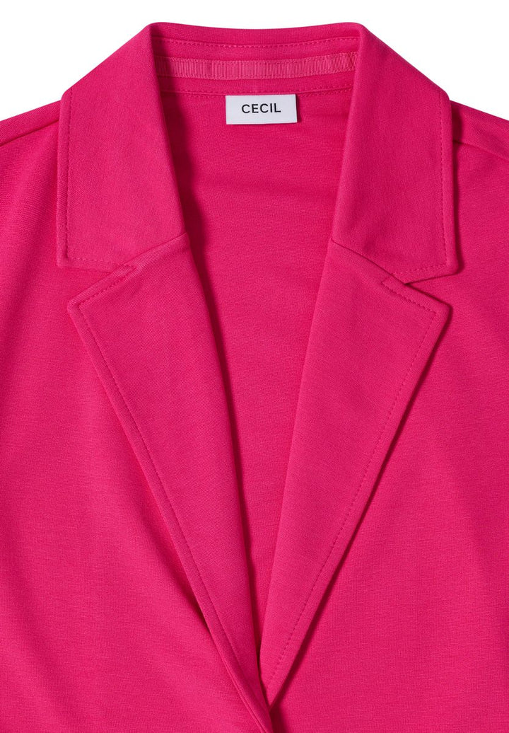 Basic Blazer mit Reverskragen