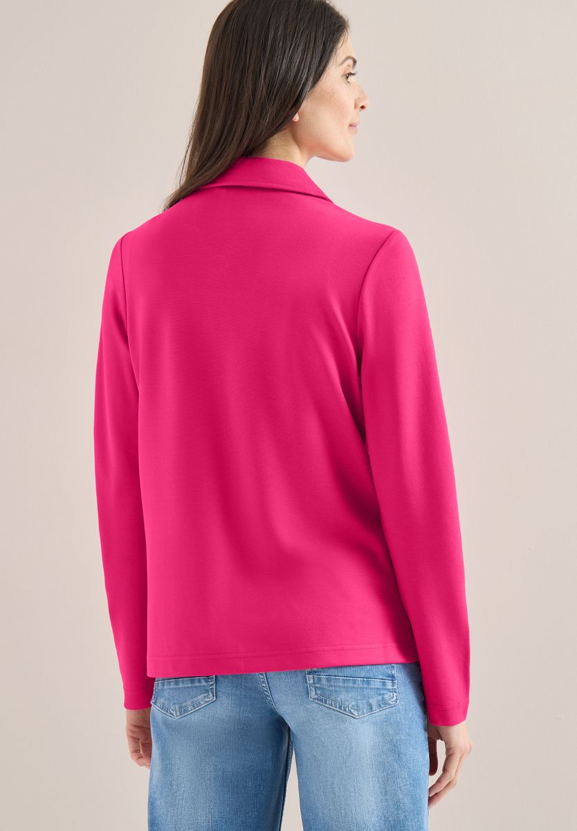 Basic Blazer mit Reverskragen