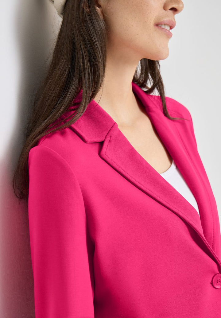 Basic Blazer mit Reverskragen