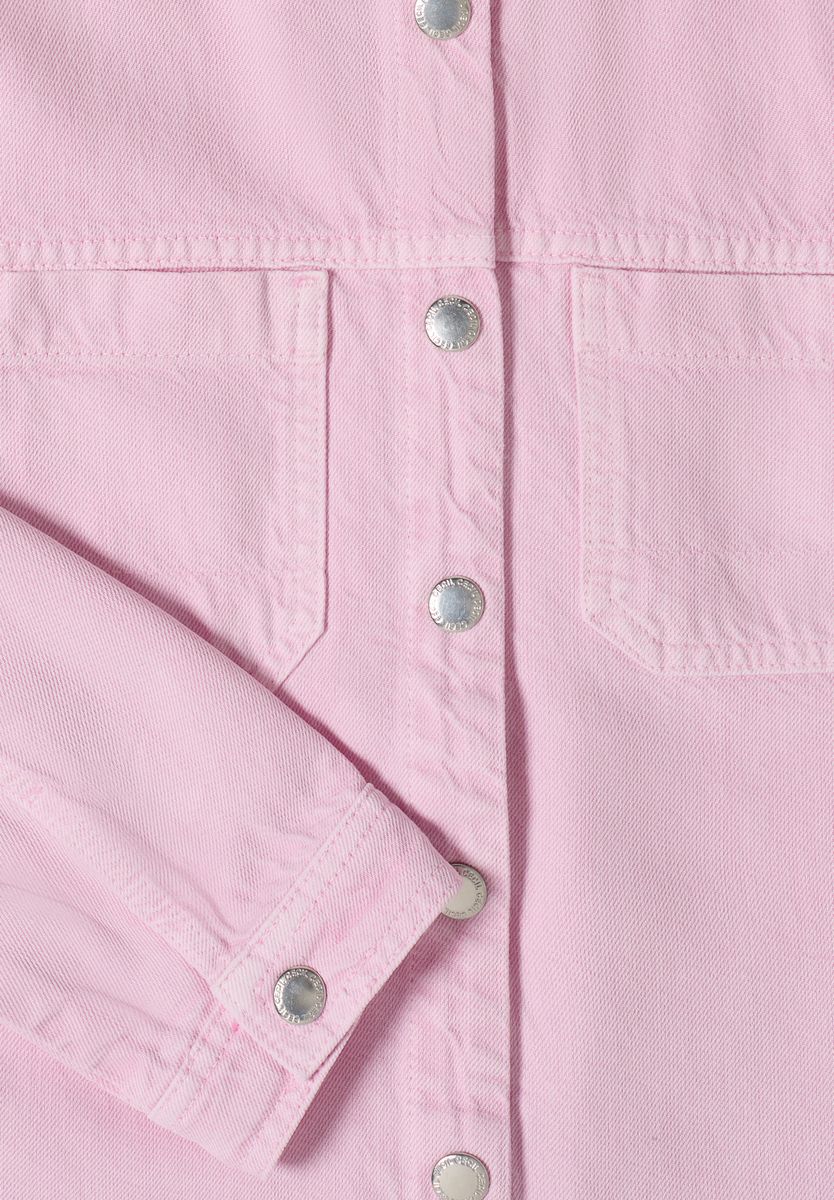 Overshirt mit Kapuze und Tunnelzug
