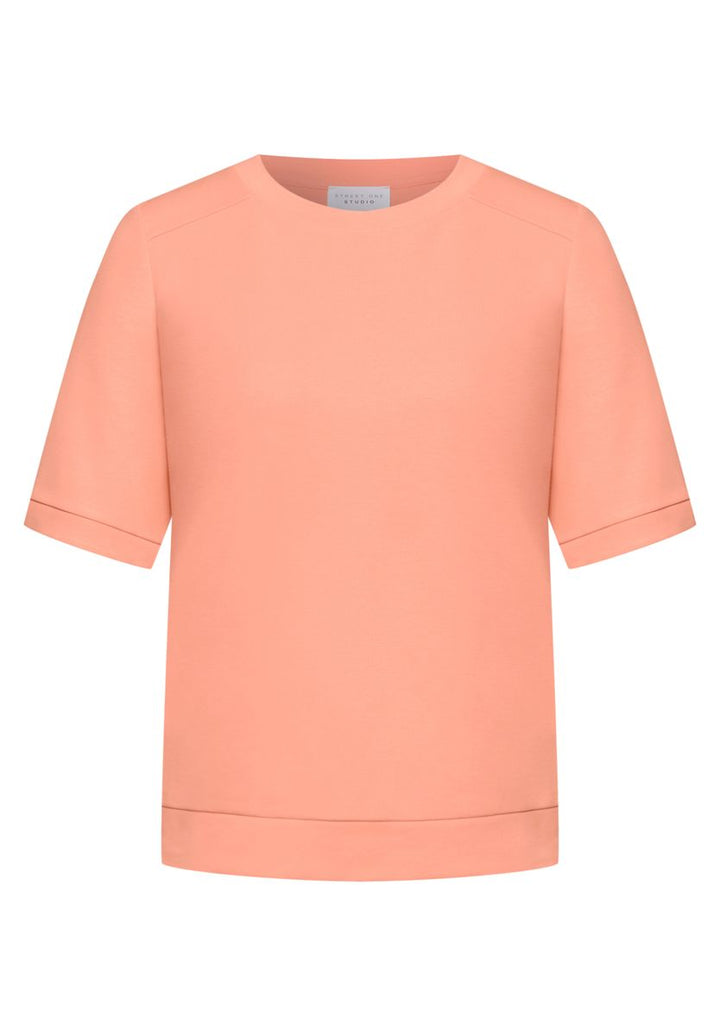 Basic T-Shirt mit Kurzarm und Rundhals