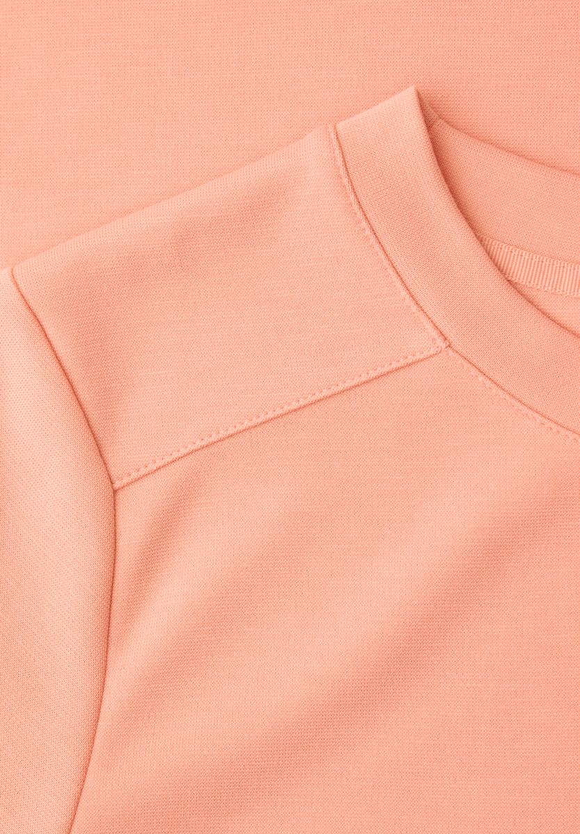 Basic T-Shirt mit Kurzarm und Rundhals