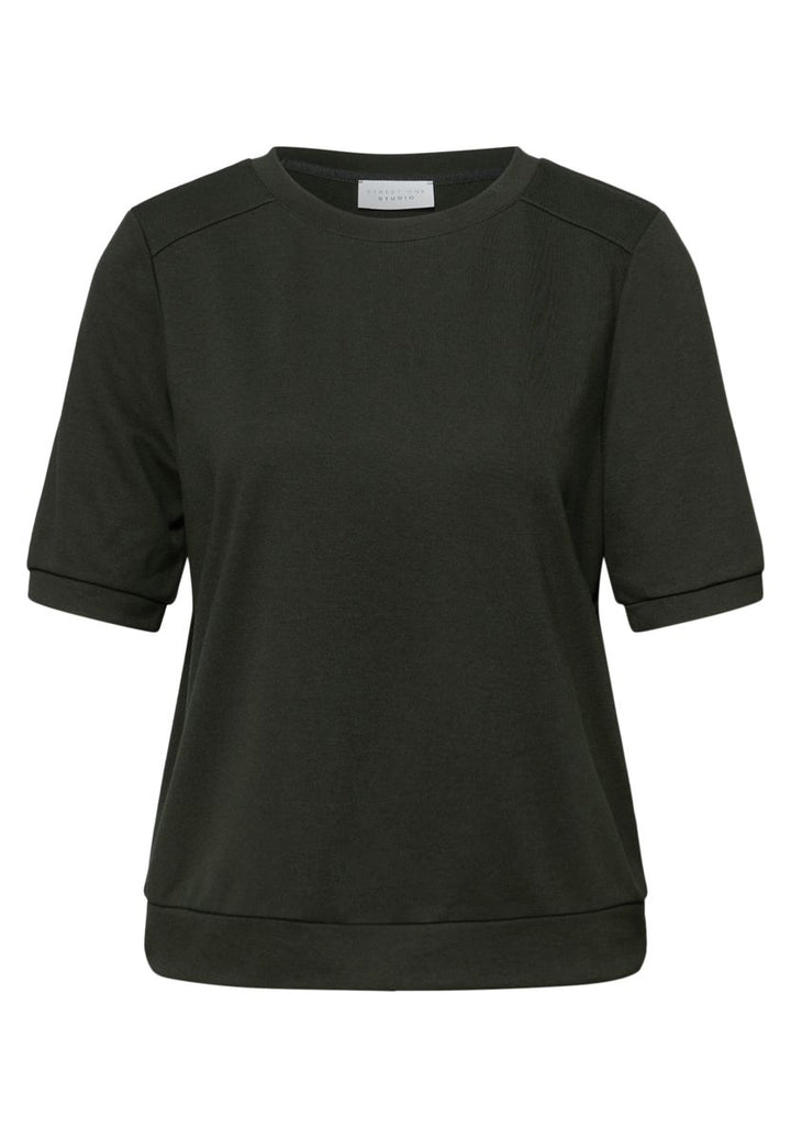 Basic T-Shirt mit Kurzarm und Rundhals