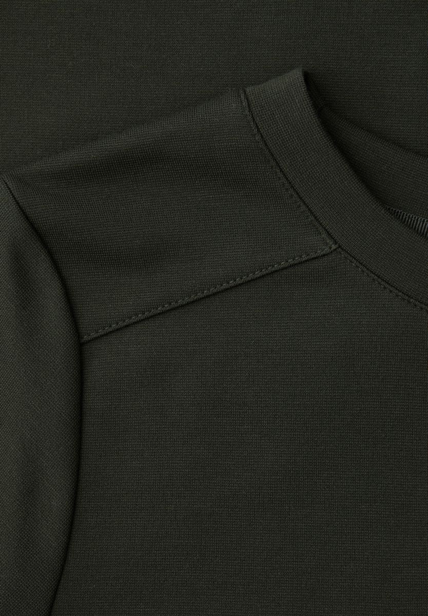 Basic T-Shirt mit Kurzarm und Rundhals