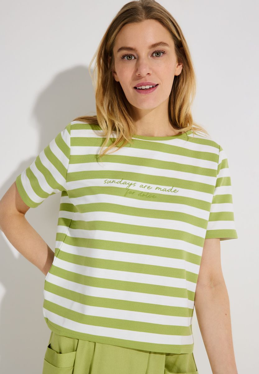 Streifen-T-Shirt