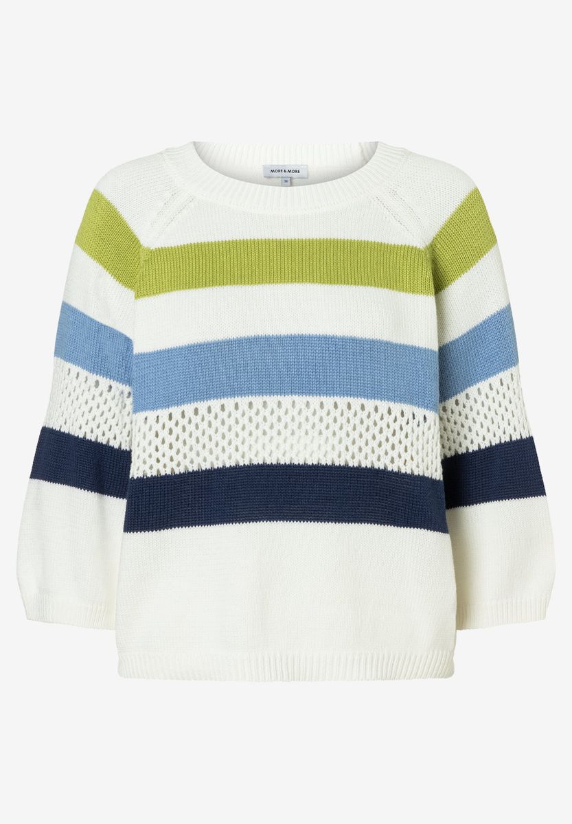 gestreifter Sommer-Pullover
